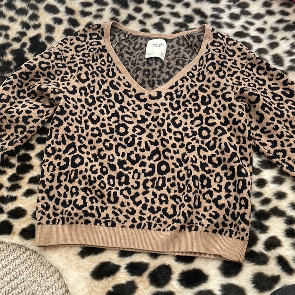 Cheetah sweater
